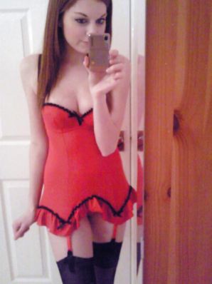 The cutest girl is photographed in the bedroom. Thumbnail 2