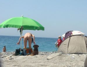 Compilation On the beach with doggy style. Thumbnail 28