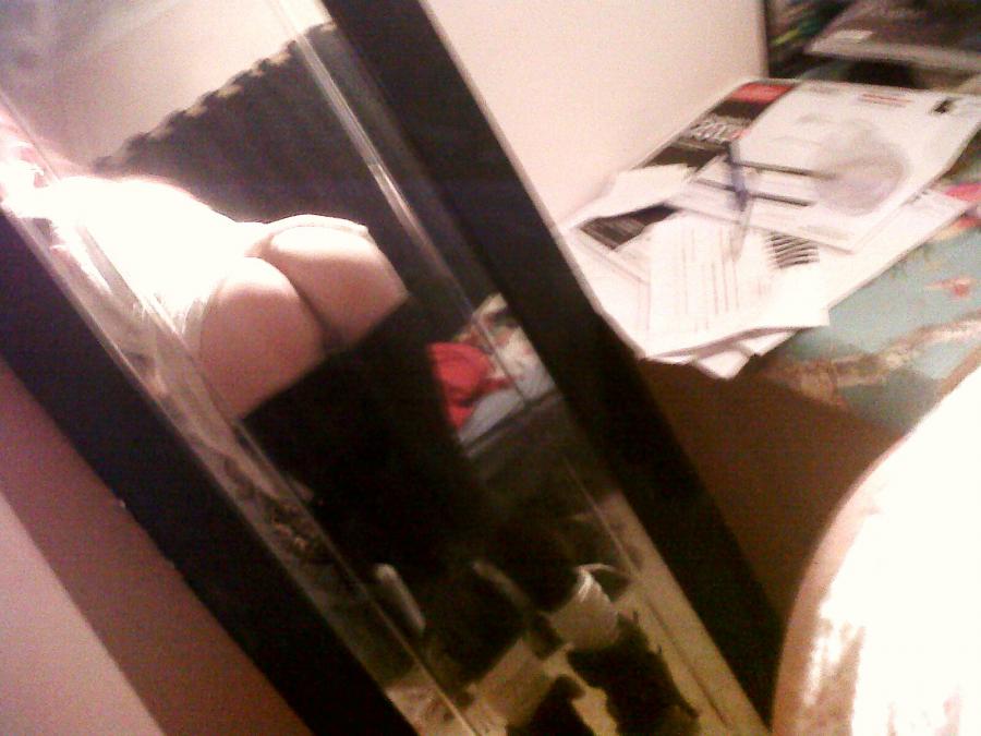 Self-shot of a busty cat. Part 2. Slide 33