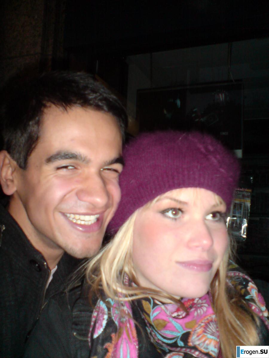 A young couple fooling around. Slide 2