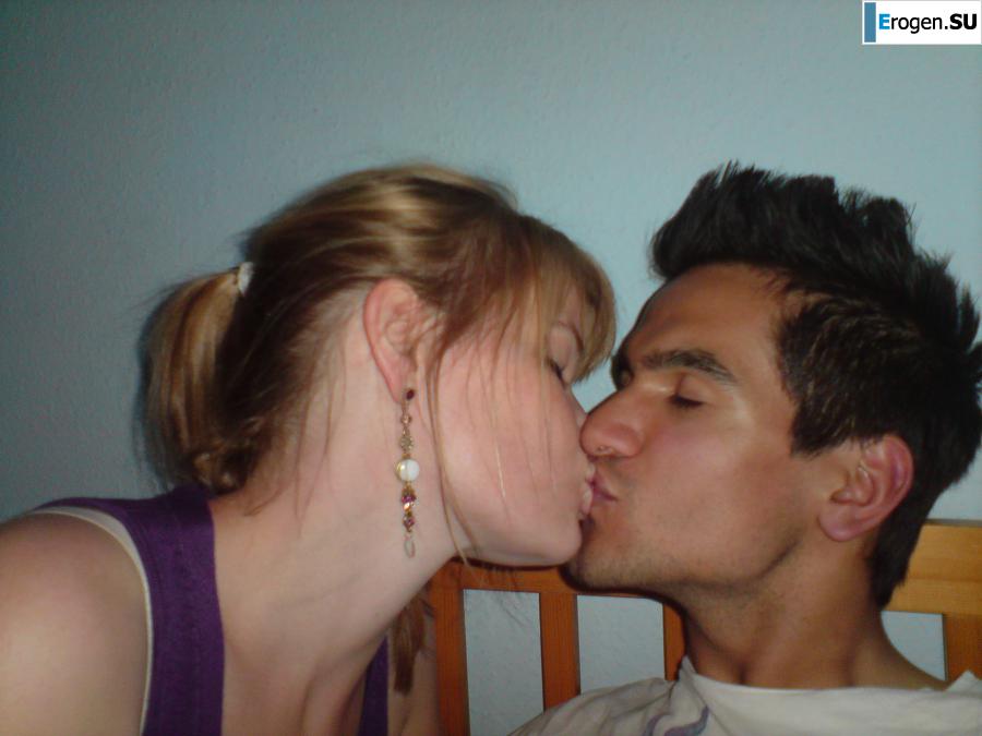 A young couple fooling around. Slide 23
