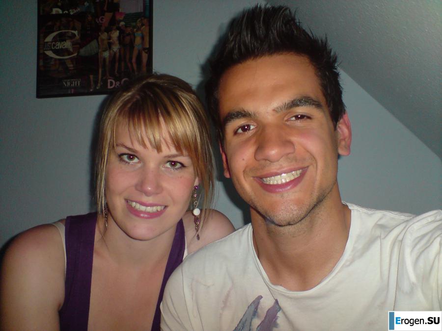 A young couple fooling around. Slide 25