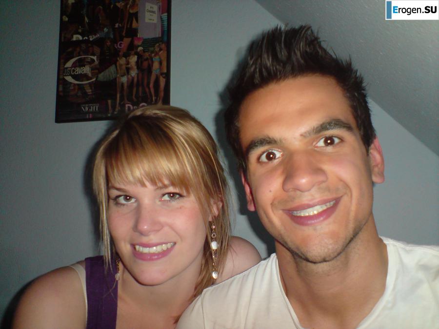 A young couple fooling around. Slide 26