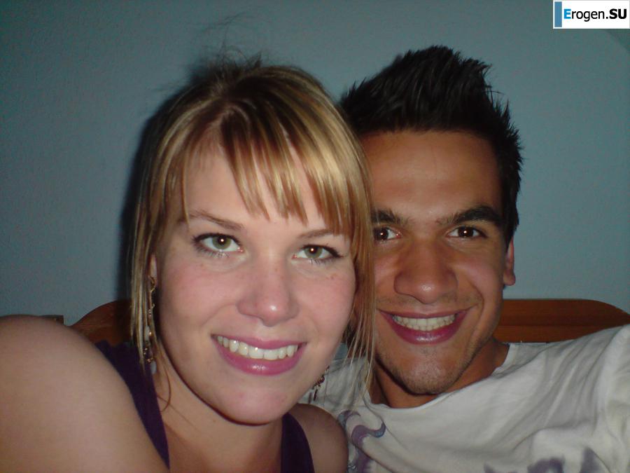 A young couple fooling around. Slide 32