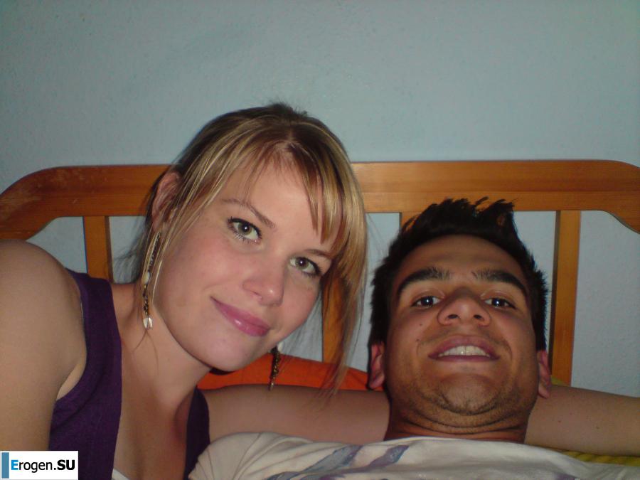 A young couple fooling around. Slide 4