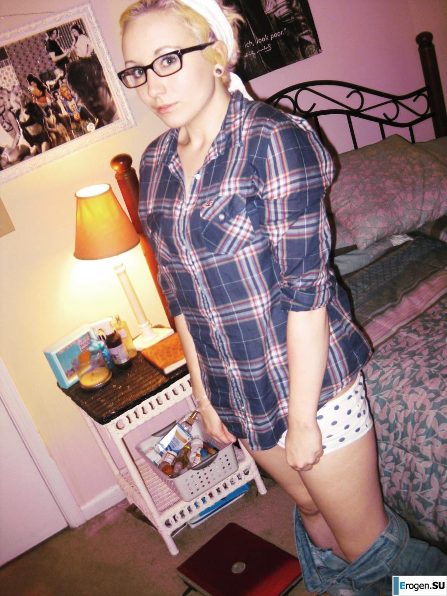 bespectacled self-album. Slide 8