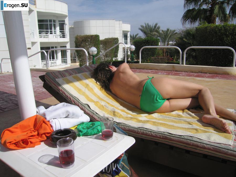 We lie to ourselves, sunbathe. Slide 27