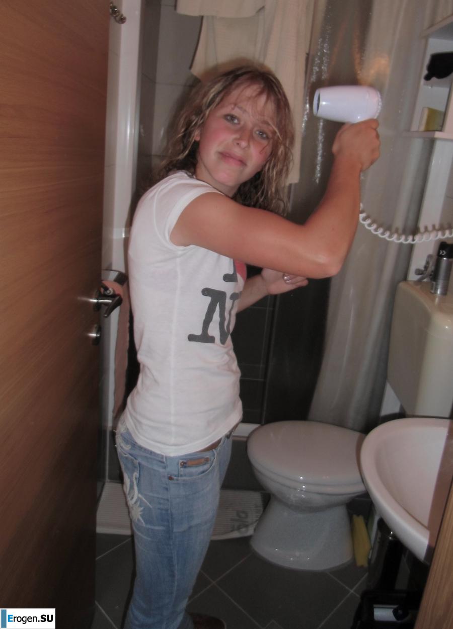Naked in the bathroom. Slide 48