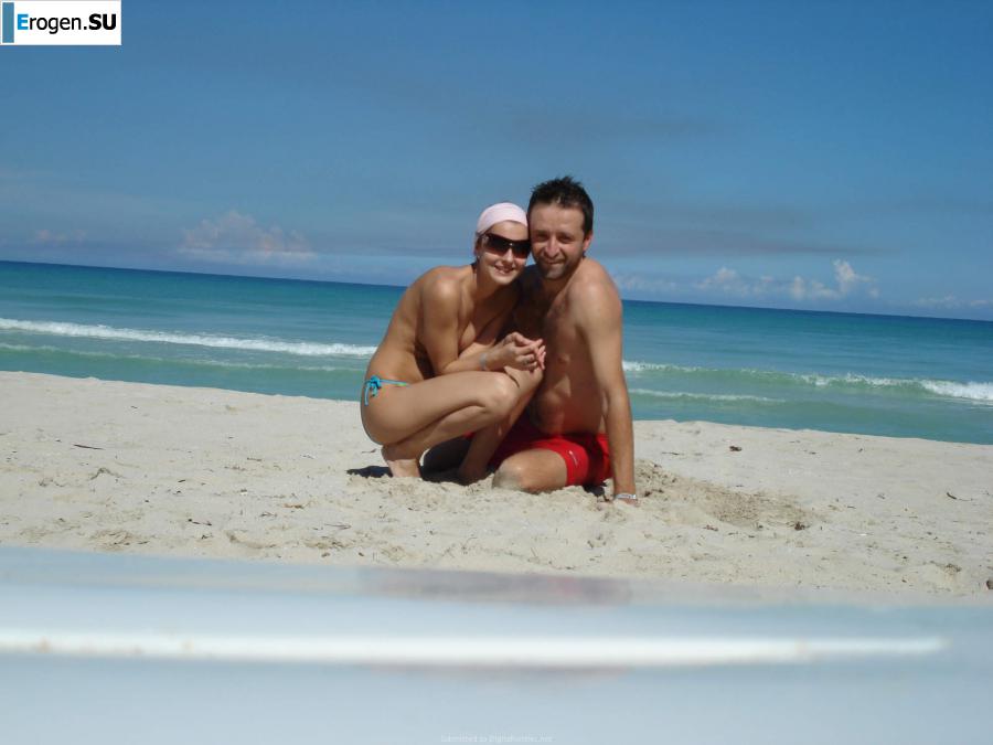 resting naked on the beach. Slide 3