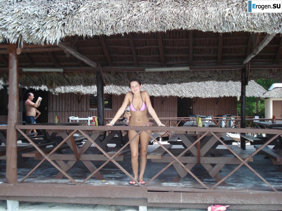 resting naked on the beach. Slide 41