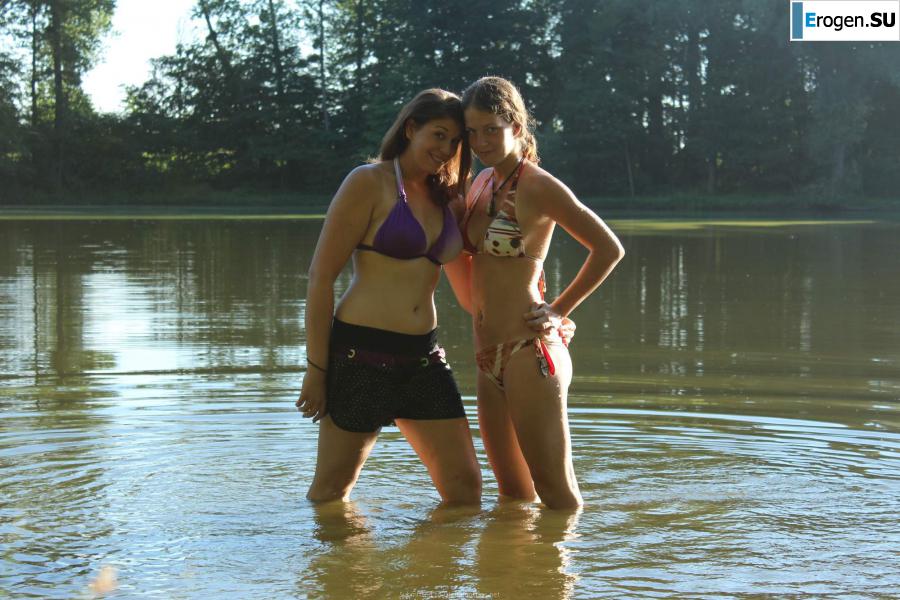 naked girls on the lake. Part 3. Slide 5