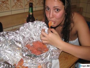 Russian newlyweds in a wedding sex tour. Thumbnail 39
