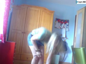 girl and guy with the euro round. Part 2. Thumbnail 32
