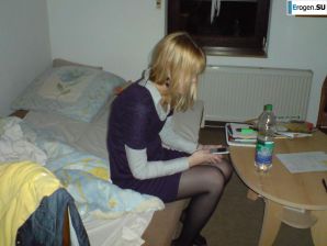 girl and guy with the euro round. Part 2. Thumbnail 44