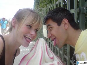 girl and guy with the euro round. Part 2. Thumbnail 45