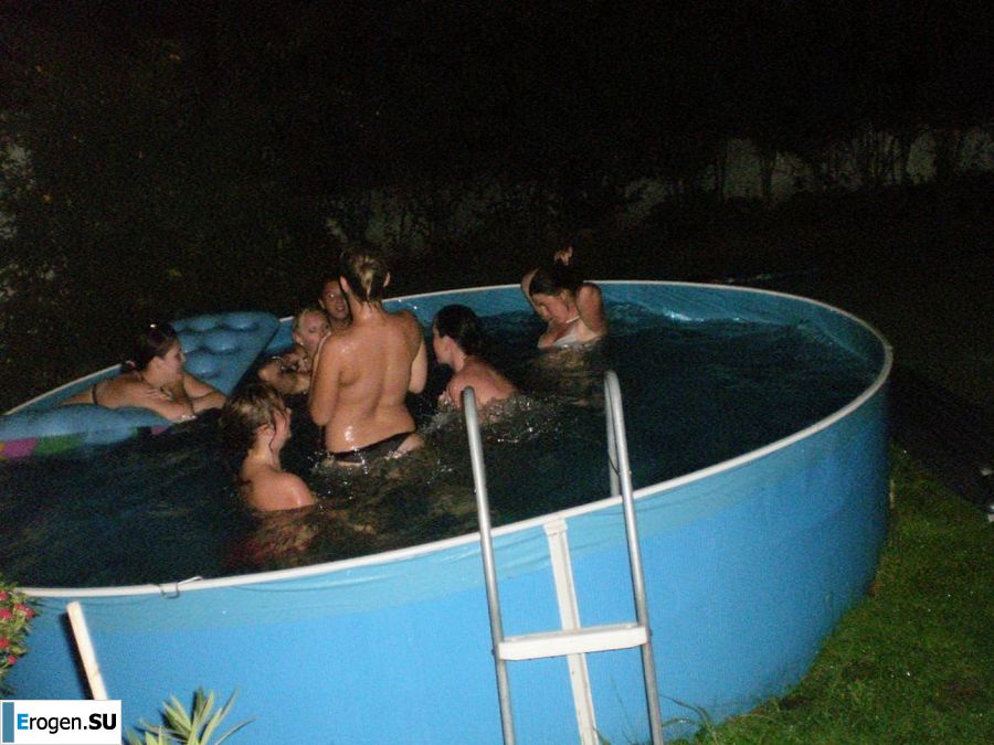 naked chicks in the pool. Slide 12