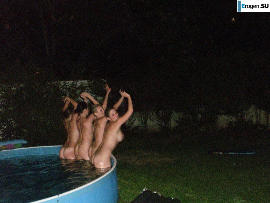 naked chicks in the pool. Slide 15
