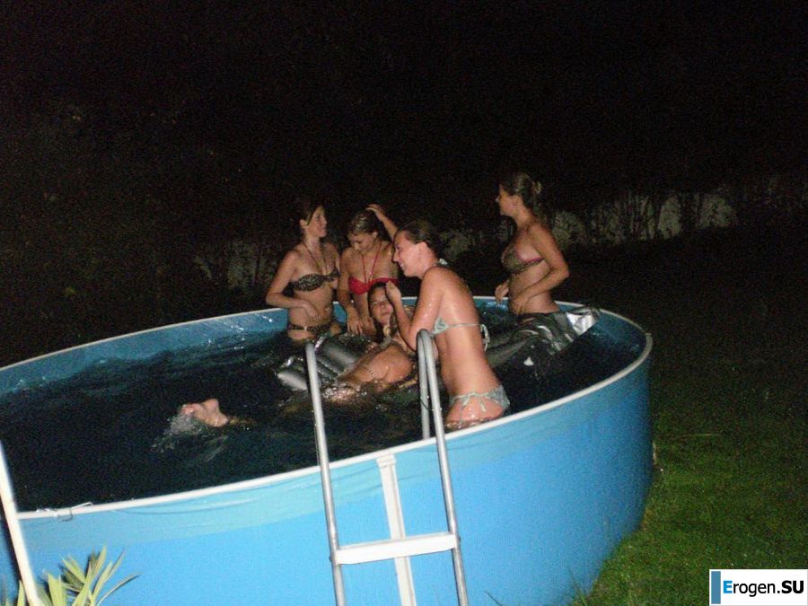 naked chicks in the pool. Slide 9