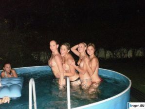 naked chicks in the pool. Part 2. Thumbnail 13