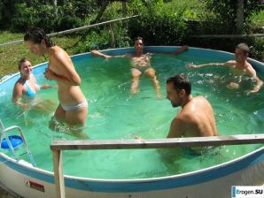 naked chicks in the pool. Part 2. Thumbnail 2