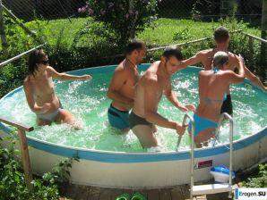 naked chicks in the pool. Part 2. Thumbnail 3