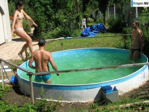 naked chicks in the pool. Part 2. Thumbnail 6