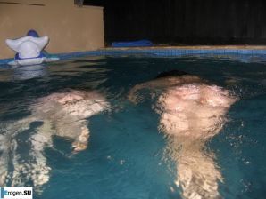 naked chicks in the pool. Part 2. Thumbnail 9