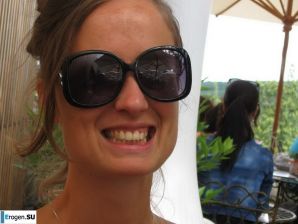 took off her bra somewhere on the rocky slopes. Thumbnail 18
