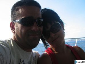 petite short-haired brunette on vacation. Part 2. Thumbnail 10