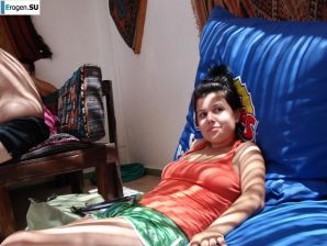 petite short-haired brunette on vacation. Part 2. Thumbnail 15