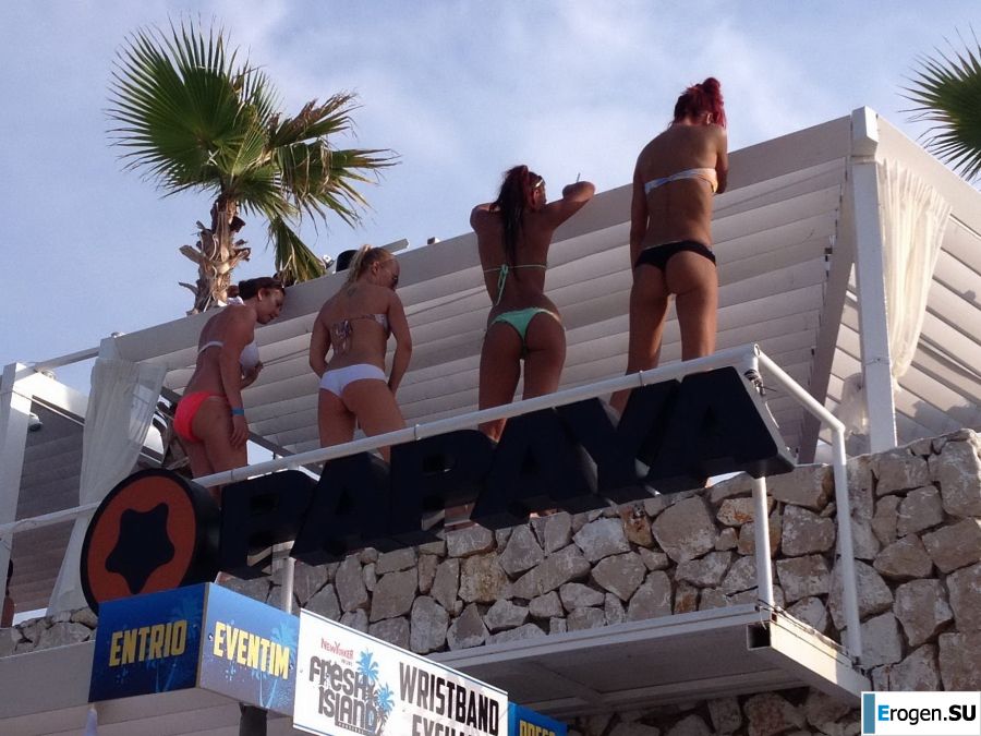 lecherous parties on the beach. Slide 37