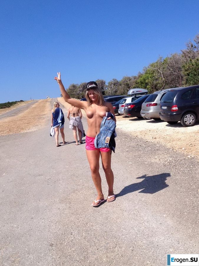 lecherous parties on the beach. Slide 5
