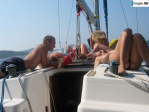 party with heifers on a yacht. Thumbnail 22
