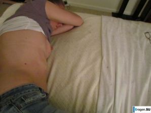 we are harassing a sleepy slimmer. Thumbnail 23