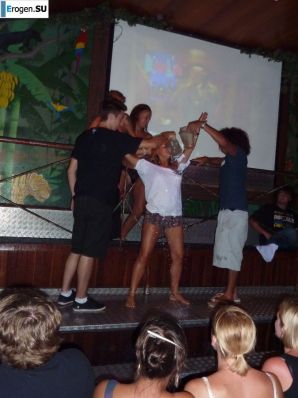 competition of wet t-shirts in a night club. Part 2. Thumbnail 16