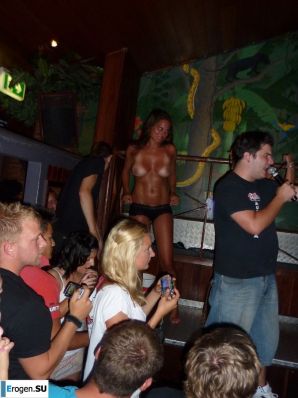 competition of wet t-shirts in a night club. Part 2. Thumbnail 20
