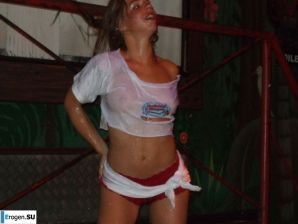 competition of wet t-shirts in a night club. Part 2. Thumbnail 27