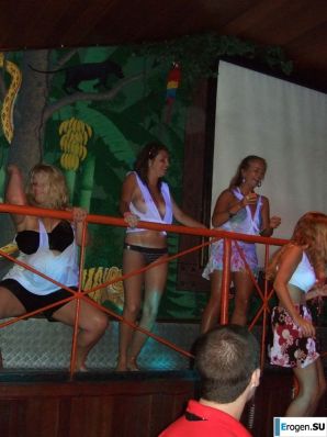 competition of wet t-shirts in a night club. Part 2. Thumbnail 4