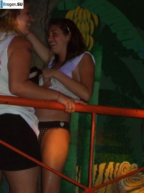 competition of wet t-shirts in a night club. Part 2. Thumbnail 5