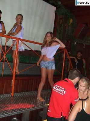 competition of wet t-shirts in a night club. Part 2. Thumbnail 6