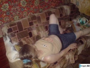 a young girl with her boyfriend frolics. Part 2. Thumbnail 20