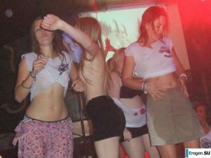 competition of wet t-shirts in a night club. Part 3. Thumbnail 23