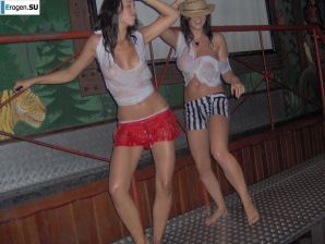competition of wet t-shirts in a night club. Part 3. Thumbnail 27