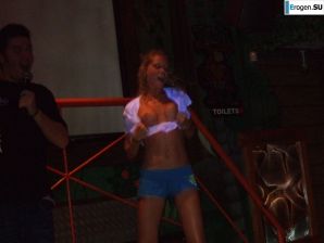 competition of wet t-shirts in a night club. Part 3. Thumbnail 29