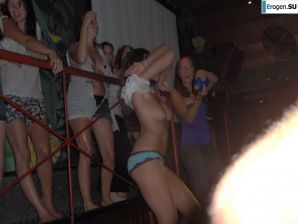 competition of wet t-shirts in a night club. Part 3. Thumbnail 37