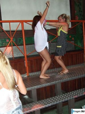 competition of wet t-shirts in a night club. Part 4. Thumbnail 2