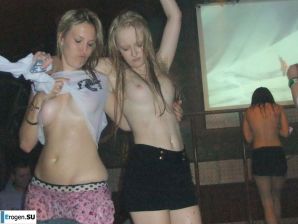 competition of wet t-shirts in a night club. Part 4. Thumbnail 25
