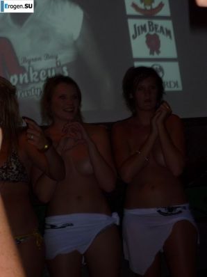 competition of wet t-shirts in a night club. Part 4. Thumbnail 27
