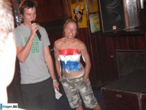 competition of wet t-shirts in a night club. Part 4. Thumbnail 32