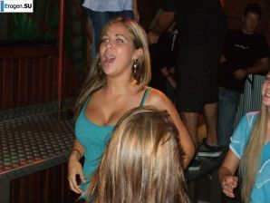 competition of wet t-shirts in a night club. Part 5. Thumbnail 13